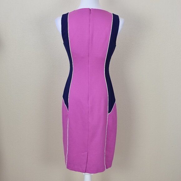 Not Your Daughter's Jeans NYDJ Color Block Sheath Dress 6 - Picture 5 of 7